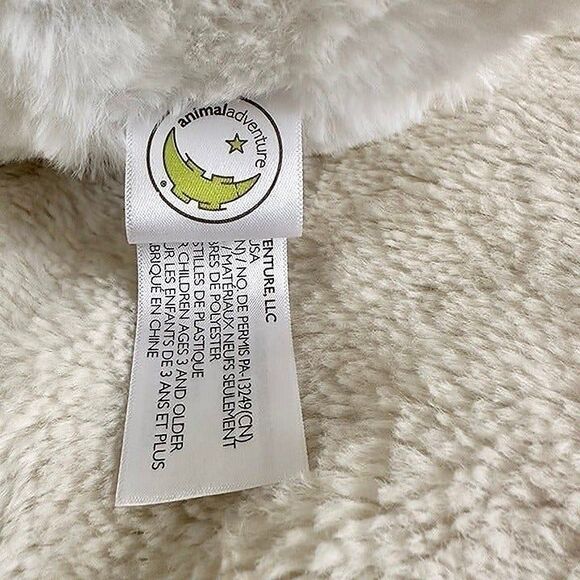 Target Animal Adventure 10” Polar Bear Cub Plush Red Scarf Winter Christmas Toy - Picture 7 of 7